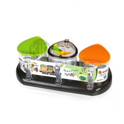 時尚之風(fēng)調(diào)味套裝（3格）