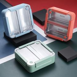 雙內格304不銹鋼便當